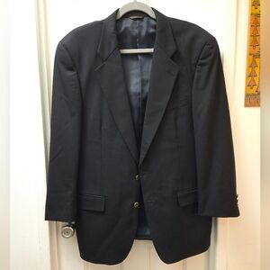 DURBAN Men’s Black Suit Jacket Blazer • Size 44 • Vintage Luxury / High-Quality